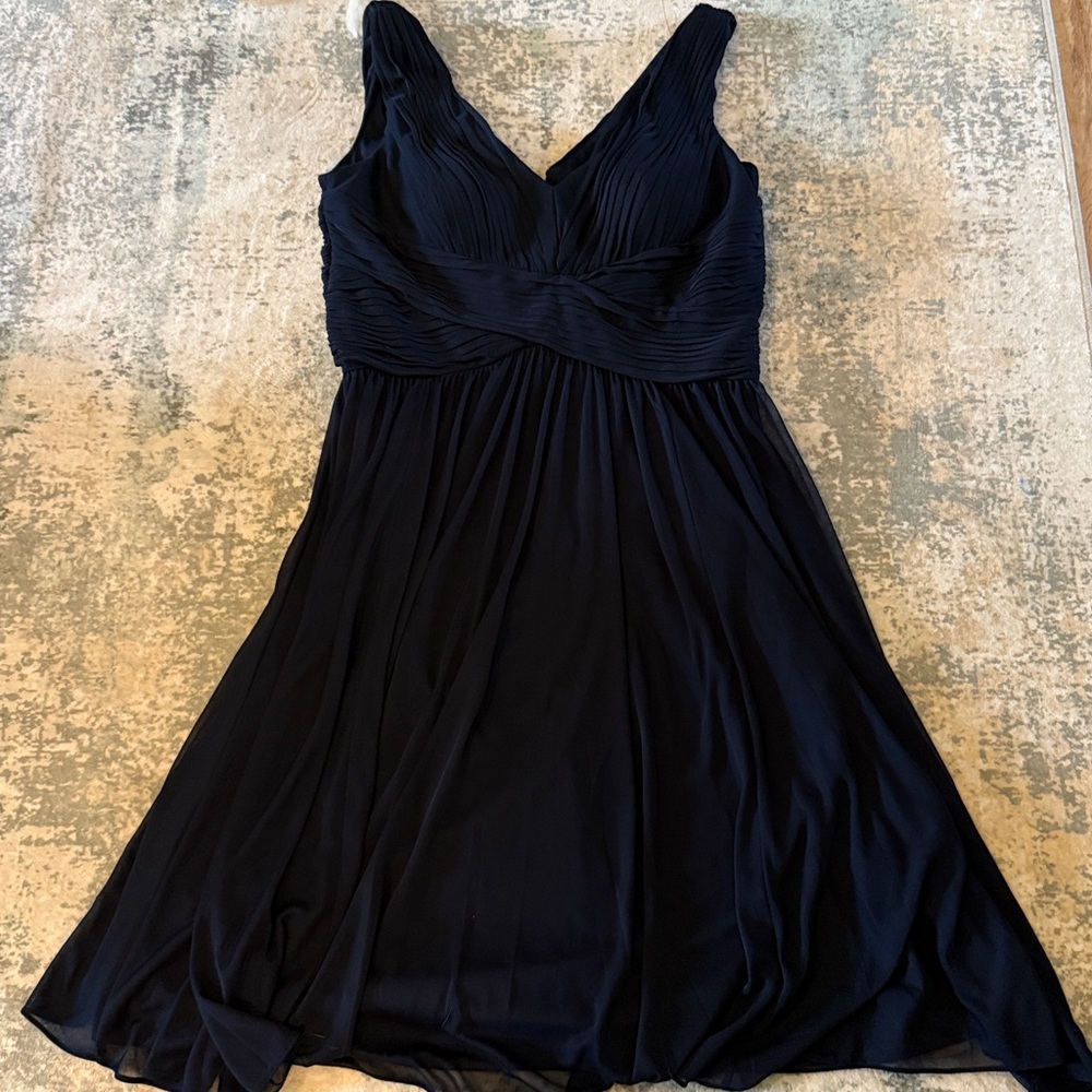 Jessica Howard Classic Navy Dress, Size 16